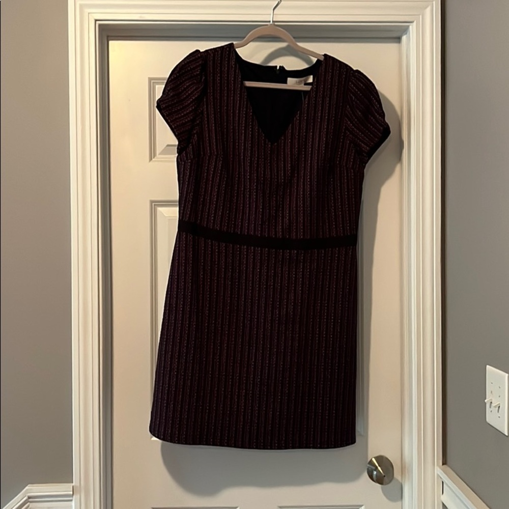 Loft tweed cap sleeve dress